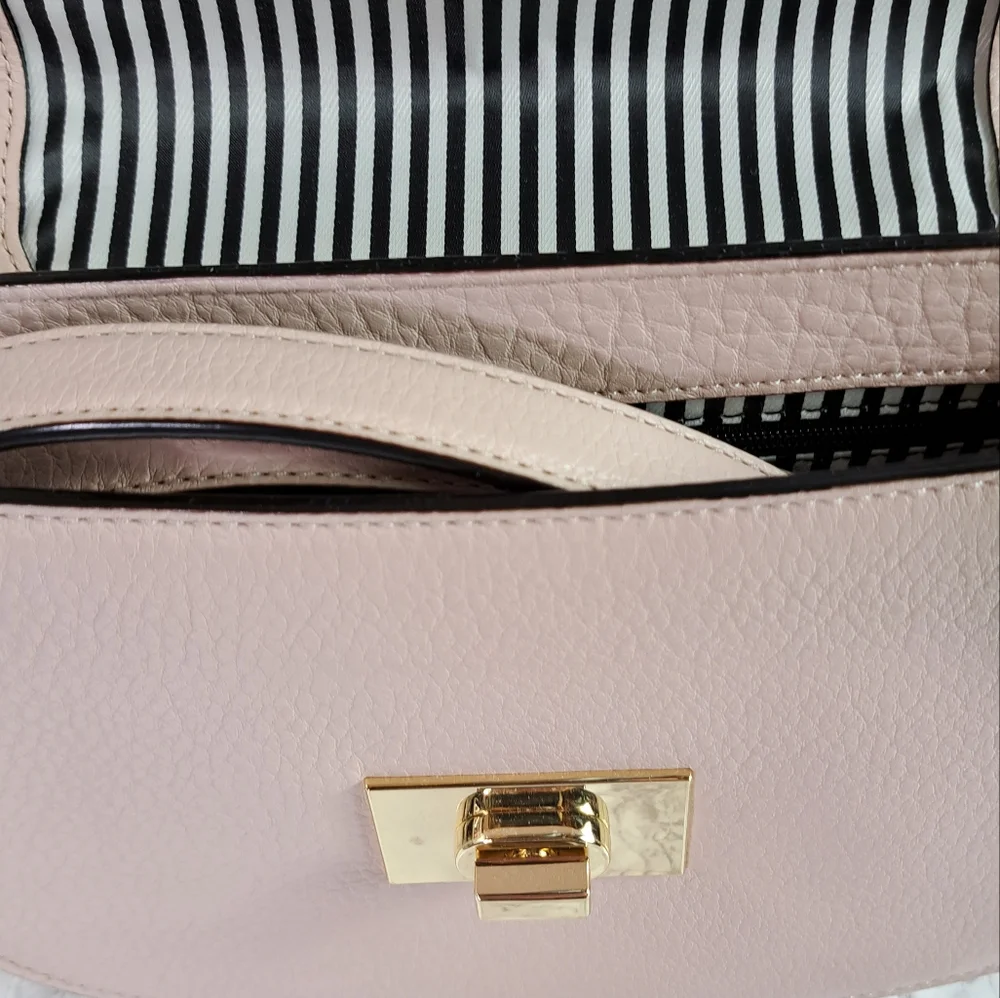 Kate Spade New York Greenwood Place Rita Bag in Tusk and Gold